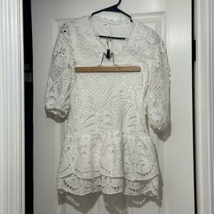 Summer beach white set size small